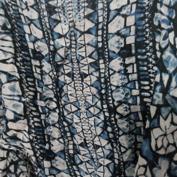 Olivaceous Sleeveless Romper. Adjustable Straps. Layered Ruffle top - Picture 8 of 8